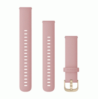 quick release silicone Bands 18mm - dust rose with light gold hardware - for Vivoactive 4S, - 010-12932-03 - Garmin